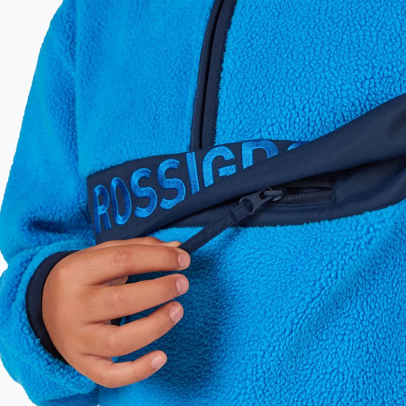 Дитячий флісовий анорак Rossignol Alltrack Anorak Fleece blazing blue 7