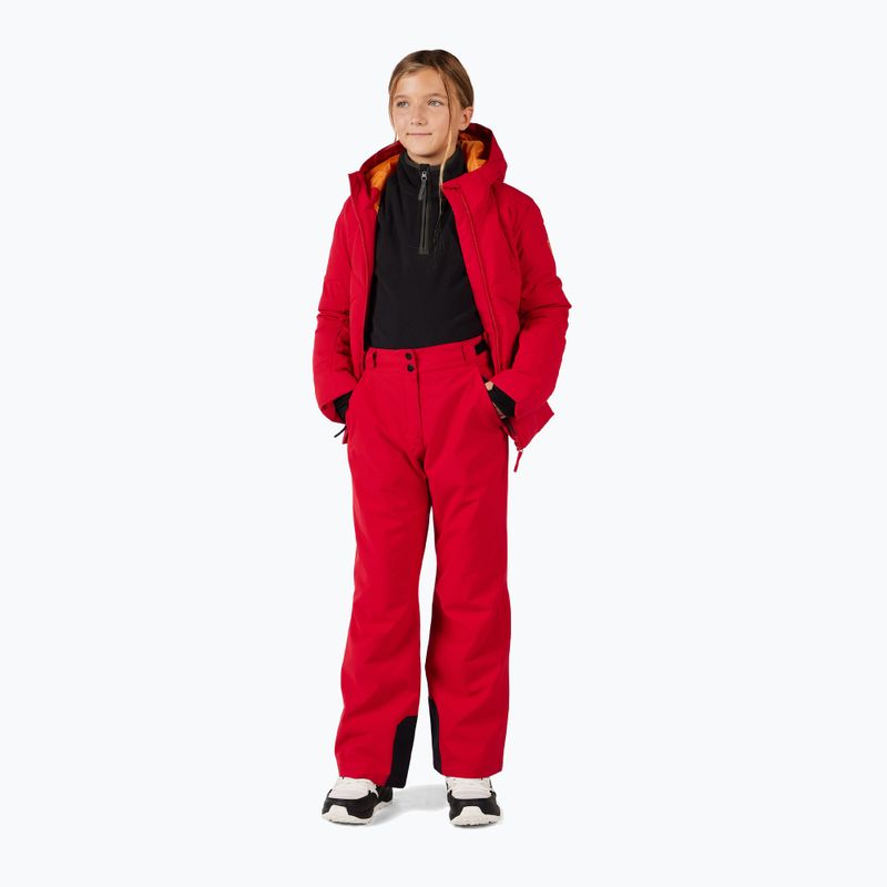 Дитячі лижні штани Rossignol Insulated Girls ruby red 2