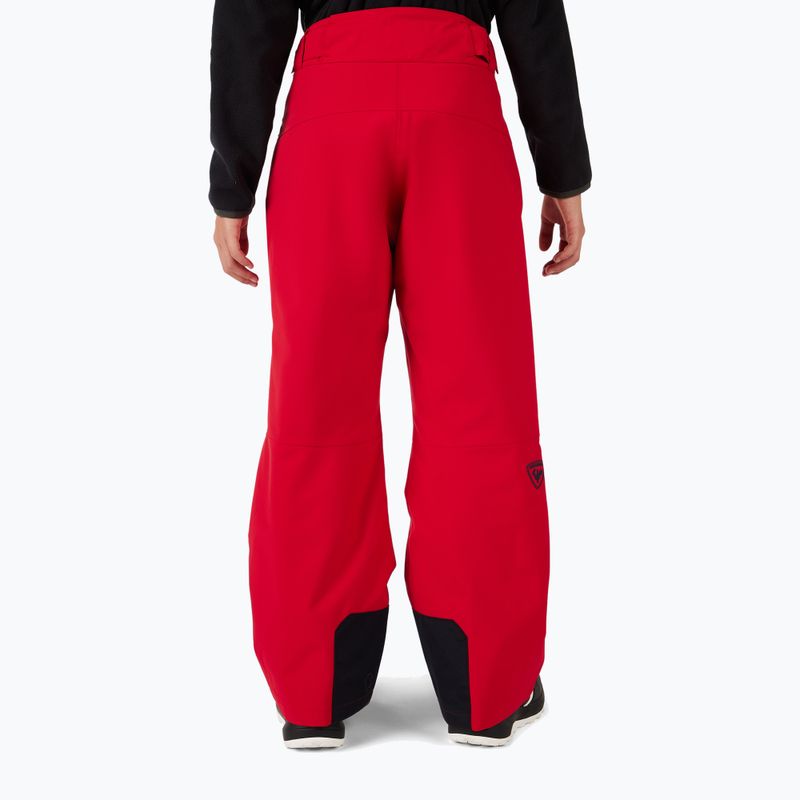 Дитячі лижні штани Rossignol Insulated Girls ruby red 3