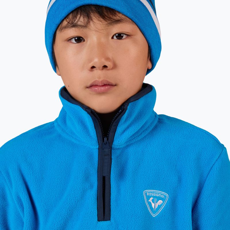 Дитяча флісова кофта Rossignol Jr Strawpile Fleece Fz blazing blue 6