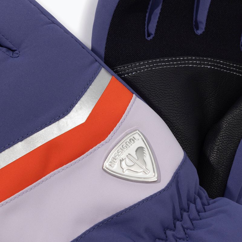 Рукавиці гірськолижні жіночі Rossignol New Piste G future blue 2