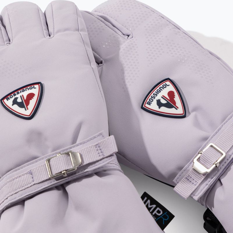 Жіночі лижні рукавички Rossignol Romy Impr G galactic lilac 2