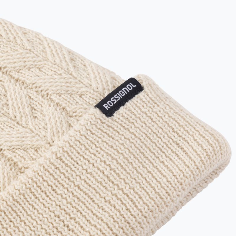 Жіноча зимова шапка Rossignol Sofia nature white 2