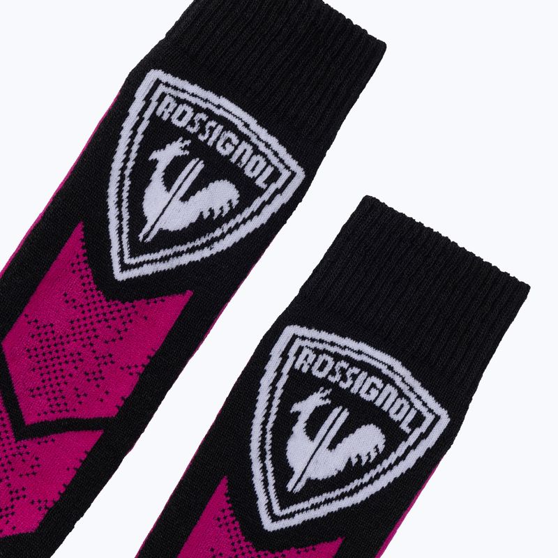 Шкарпетки гірськолижні дитячі Rossignol Jr Thermotech orchid pink 2