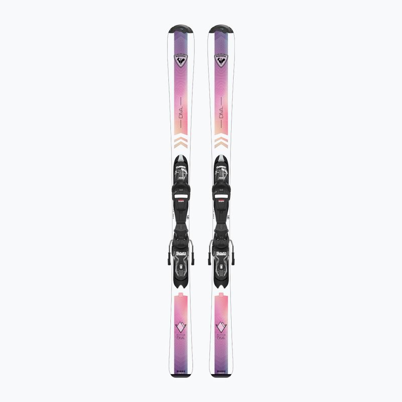 Лижі гірські дитячі Rossignol Diva Jr 130-150 + Кріплення Xpress 7 GW