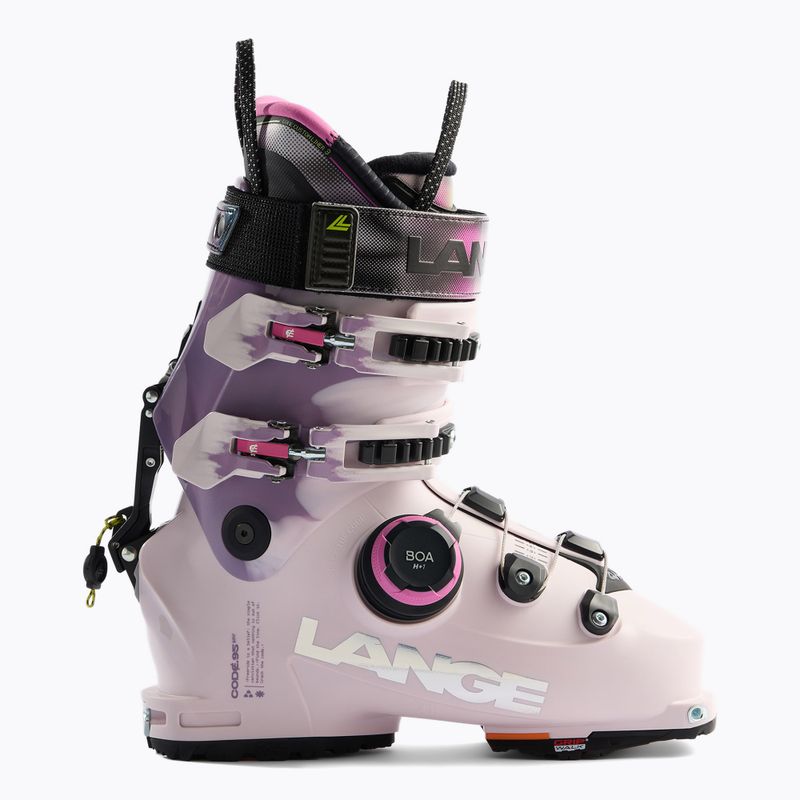 Черевики лижні жіночі Lange Code 95 W BOA MV GW pink 2