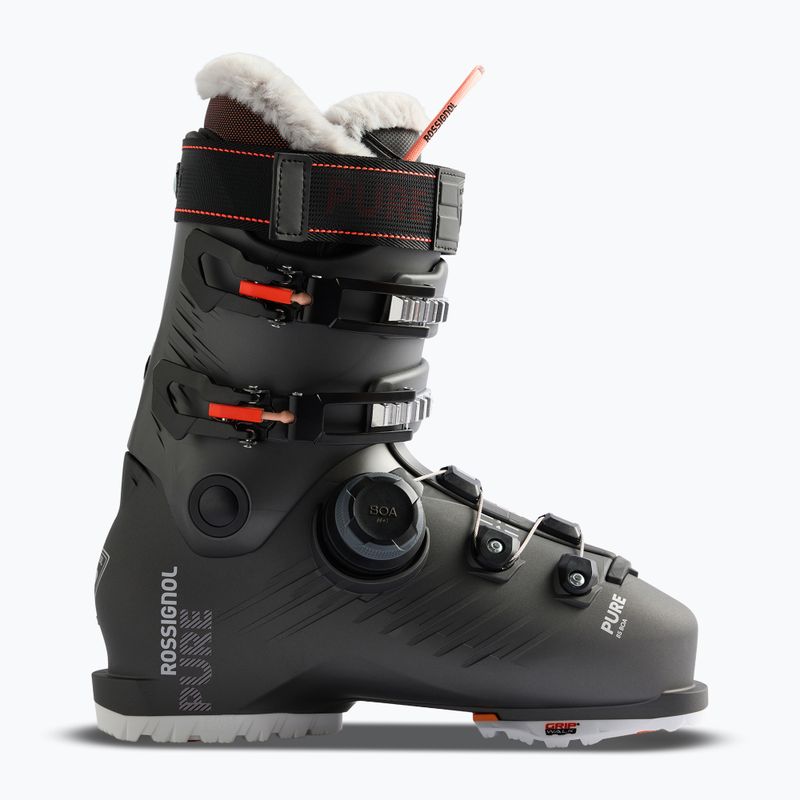 Черевики лижні жіночі Rossignol Pure 85 BOA GW dark grey/metal
