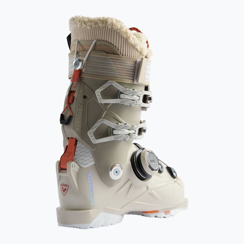Черевики лижні жіночі Rossignol Alltrack 90 PRO BOA W beige/mastic 2
