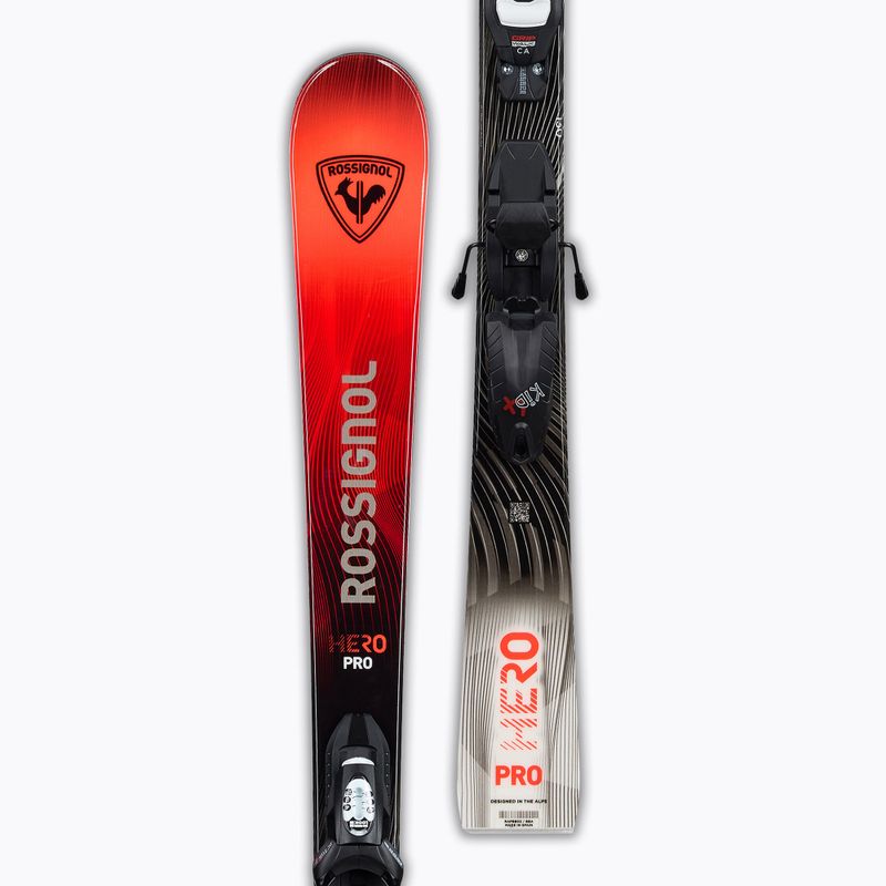 Лижі гірські дитячі + кріплення Rossignol Hero Multi-Event Pro 110-130 Kid-X + Kid 4 GW 4
