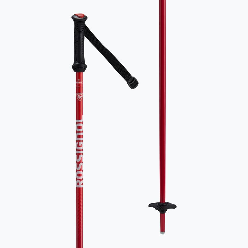 Палиці лижні дитячі Rossignol Hero Jr tactic red 3