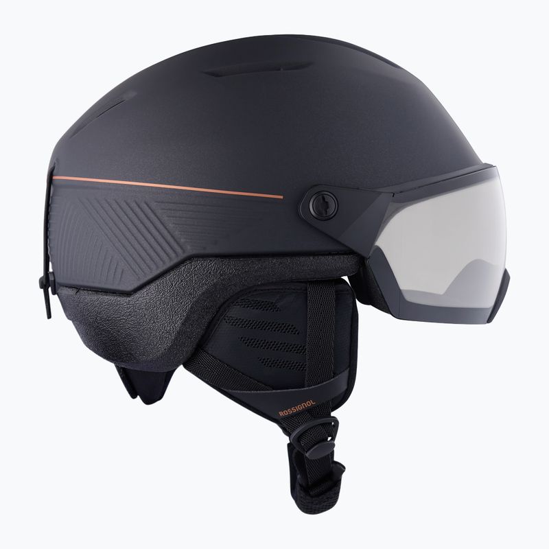 Шолом лижний Rossignol Fit Visor Impacts Photo black 2
