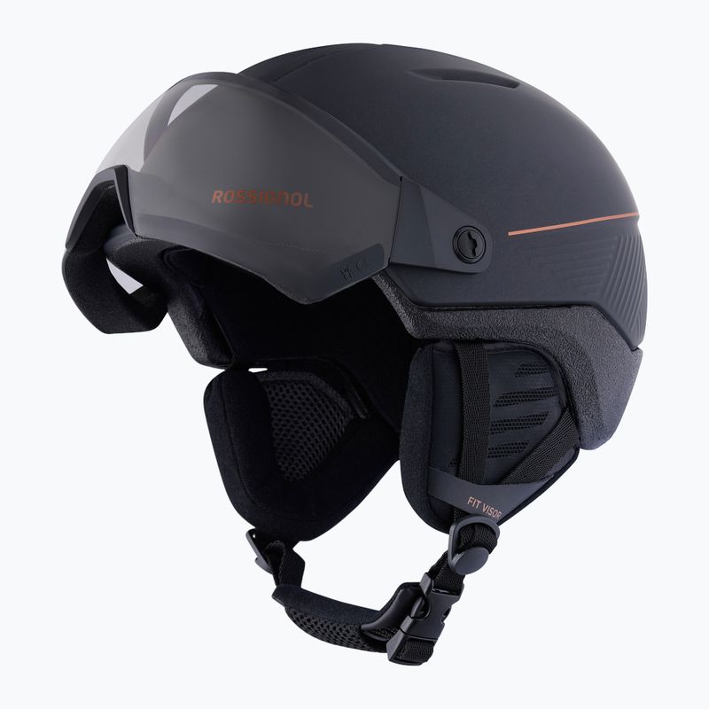Шолом лижний Rossignol Fit Visor Impacts Photo black 3