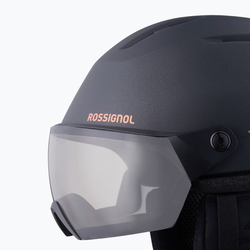 Шолом лижний Rossignol Fit Visor Impacts Photo black 6