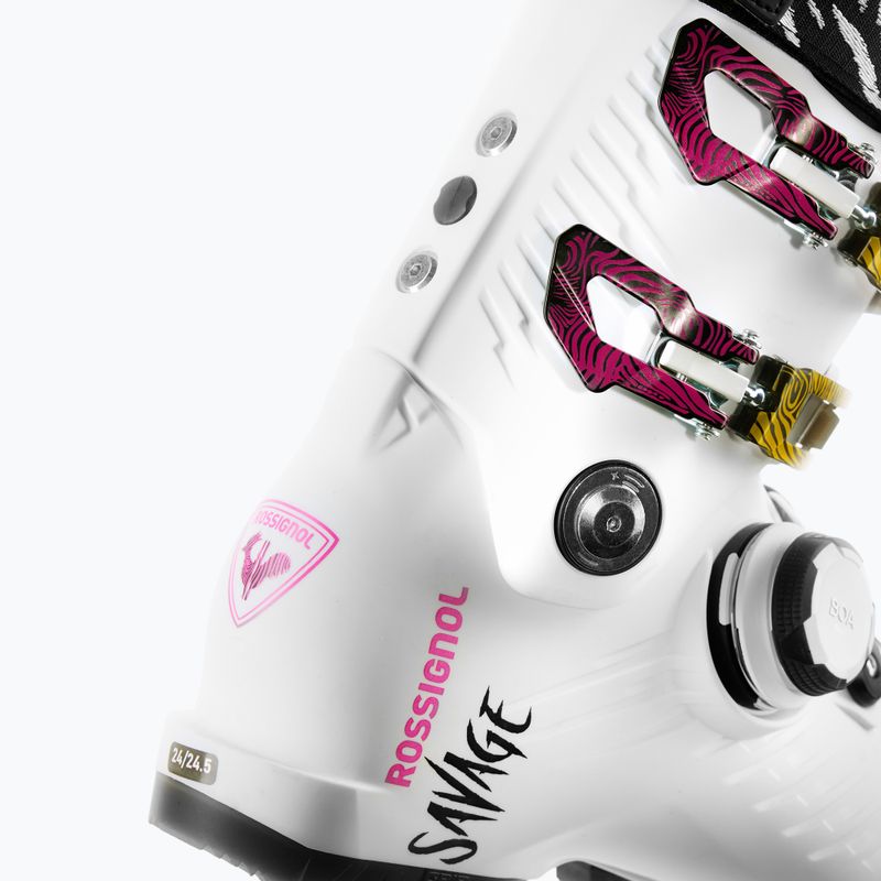 Черевики лижні жіночі Rossignol Pure Savage Boa GW W white 3