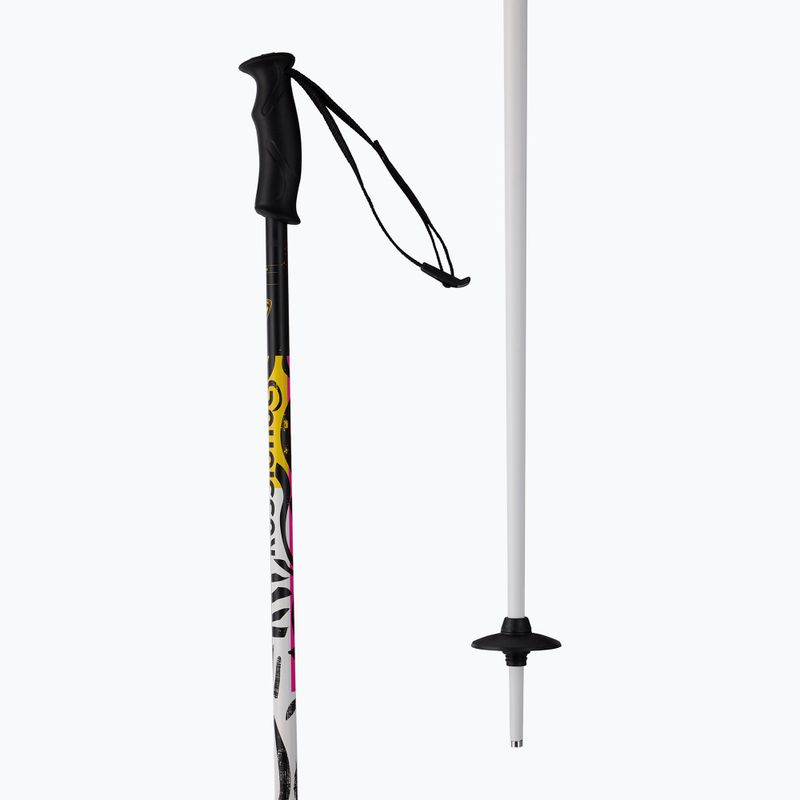 Палиці лижні жіночі Rossignol Electra SVG white/black 2