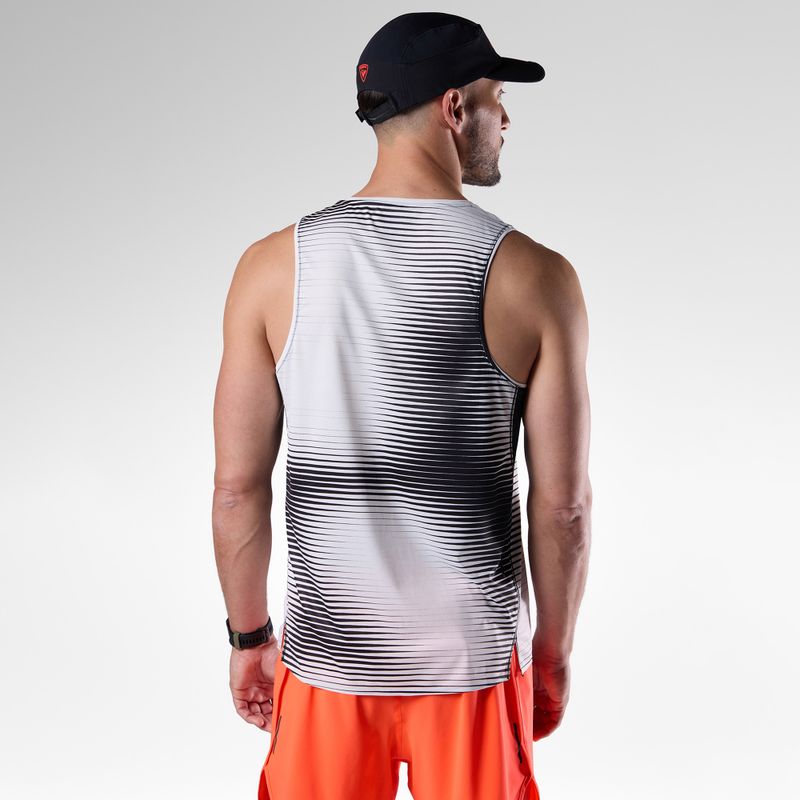Футболка для бігу чоловіча Rossignol Sapa Ultra Tank black line fogg 4
