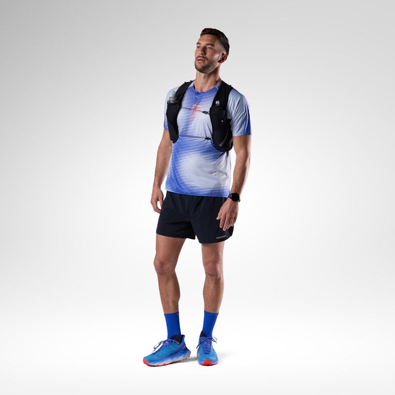 Футболка для бігу чоловіча Rossignol Sapa Ultra Tee dazzle blue line fogg 2