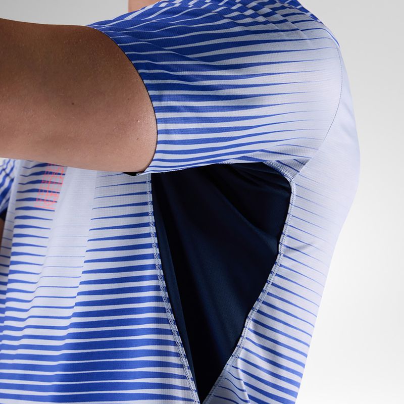 Футболка для бігу чоловіча Rossignol Sapa Ultra Tee dazzle blue line fogg 6