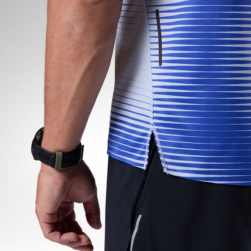Футболка для бігу чоловіча Rossignol Sapa Ultra Tee dazzle blue line fogg 7