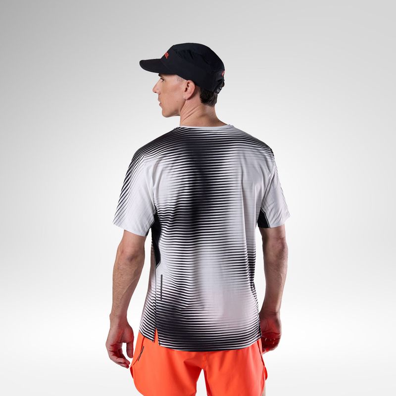 Футболка для бігу чоловіча Rossignol Sapa Ultra Tee black line fogg 3