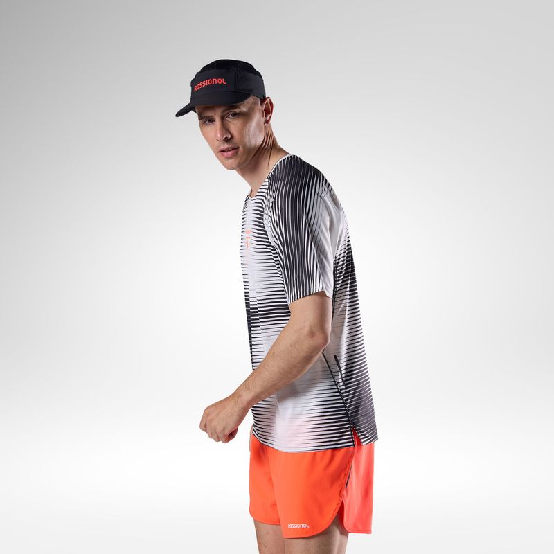 Футболка для бігу чоловіча Rossignol Sapa Ultra Tee black line fogg 4