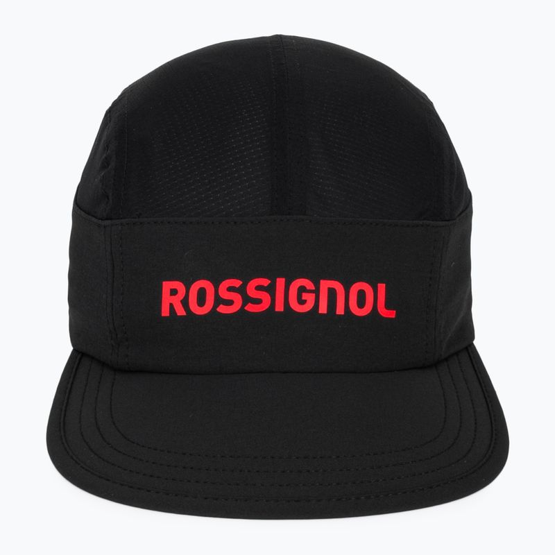 Кепка Rossignol Active 5 Panel black/red 2