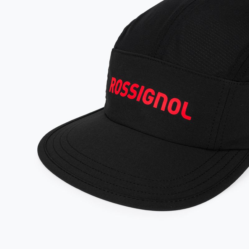 Кепка Rossignol Active 5 Panel black/red 3