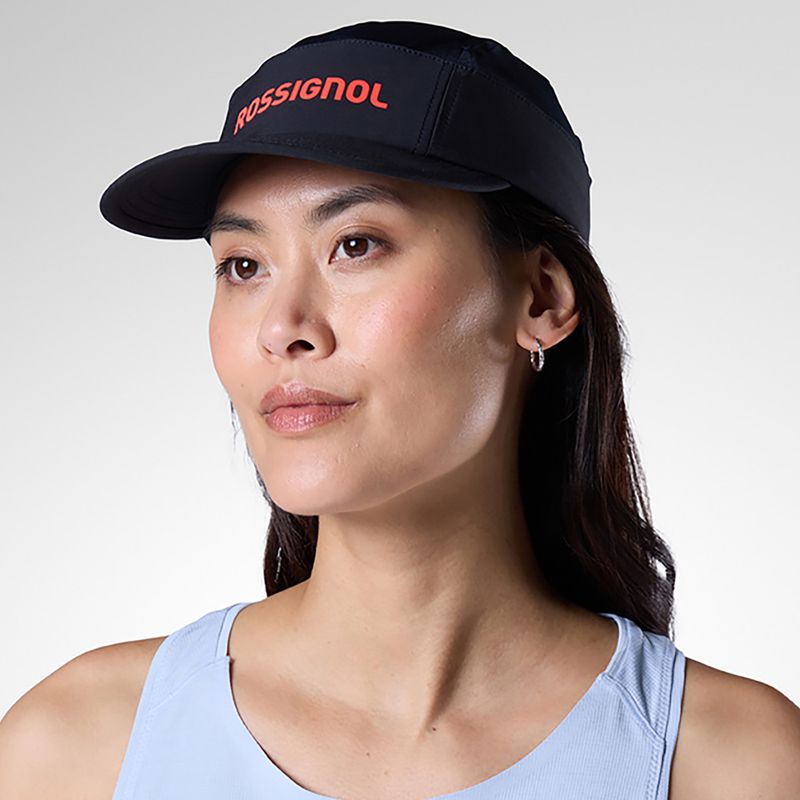Кепка Rossignol Active 5 Panel black/red 5