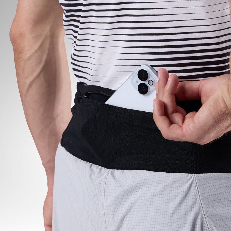 Шорти для бігу Rossignol Sapa 2IN1 7" light grey 7