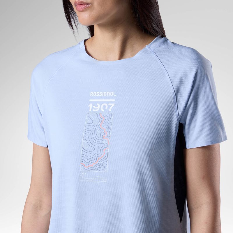 Футболка для бігу жіноча Rossignol Sapa Ultra Tee blue aura 6
