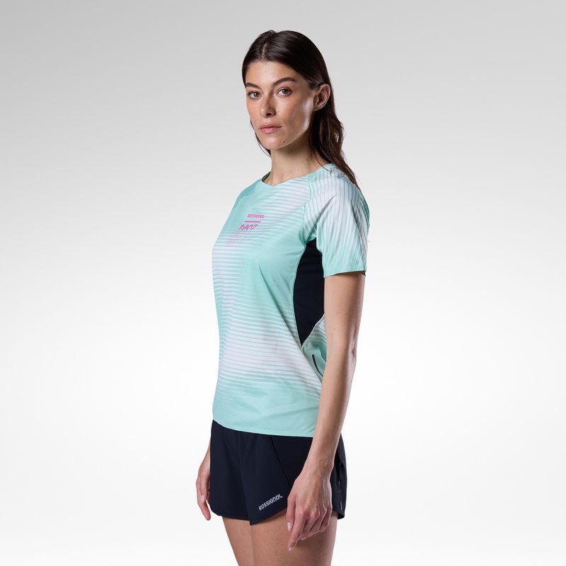 Футболка для бігу жіноча Rossignol Sapa Ultra Tee white line fogg 5