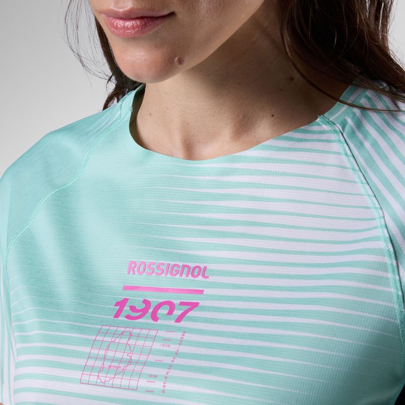 Футболка для бігу жіноча Rossignol Sapa Ultra Tee white line fogg 6