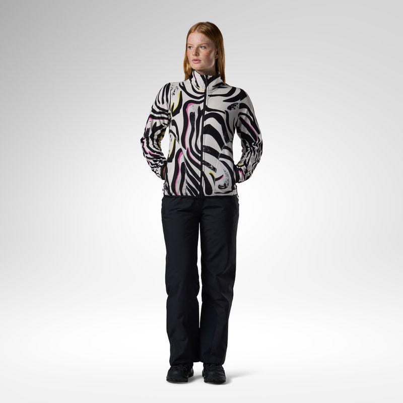 Кофта флісова лижна жіноча Rossignol Polar Fleece savage black 2