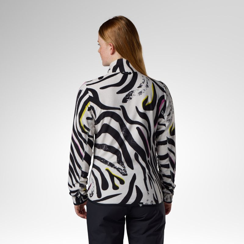 Кофта флісова лижна жіноча Rossignol Polar Fleece savage black 3