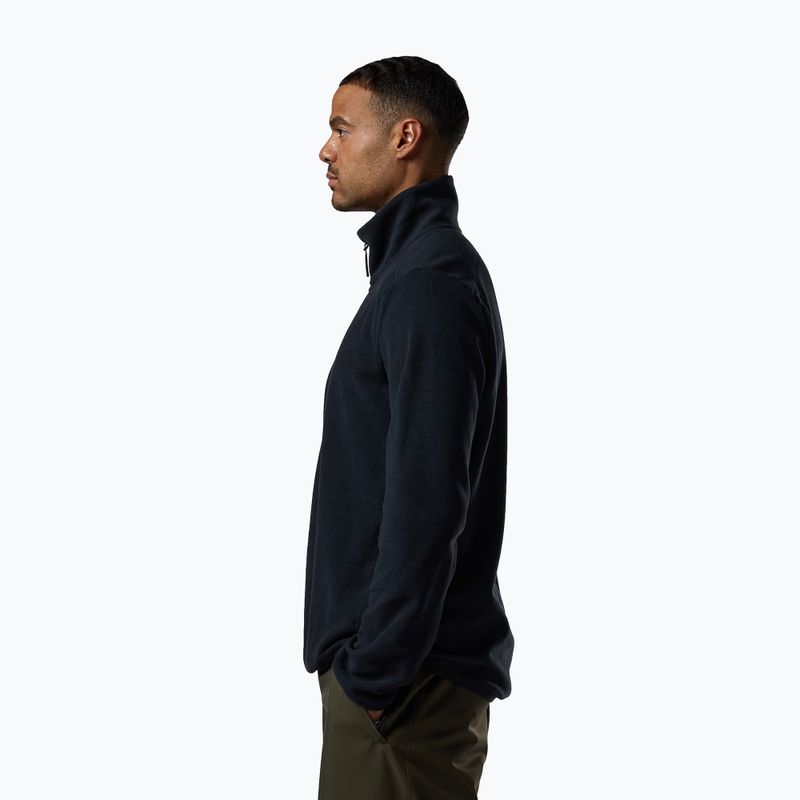 Кофта флісова чоловіча Rossignol Quarter Zip Fleece black 4