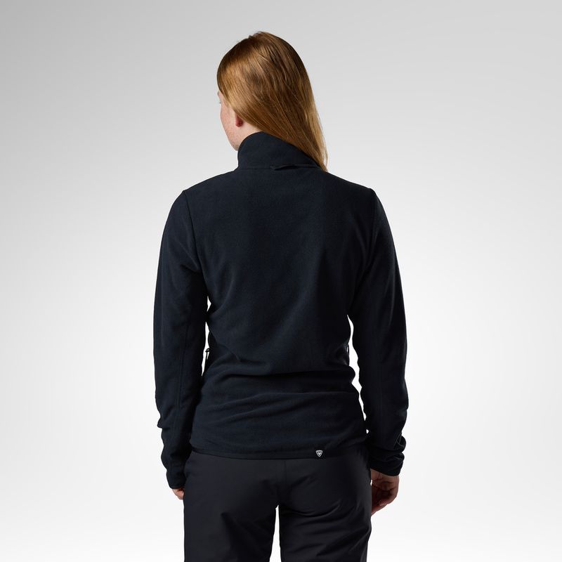 Кофта флісова лижна жіноча Rossignol Polar Fleece black 3