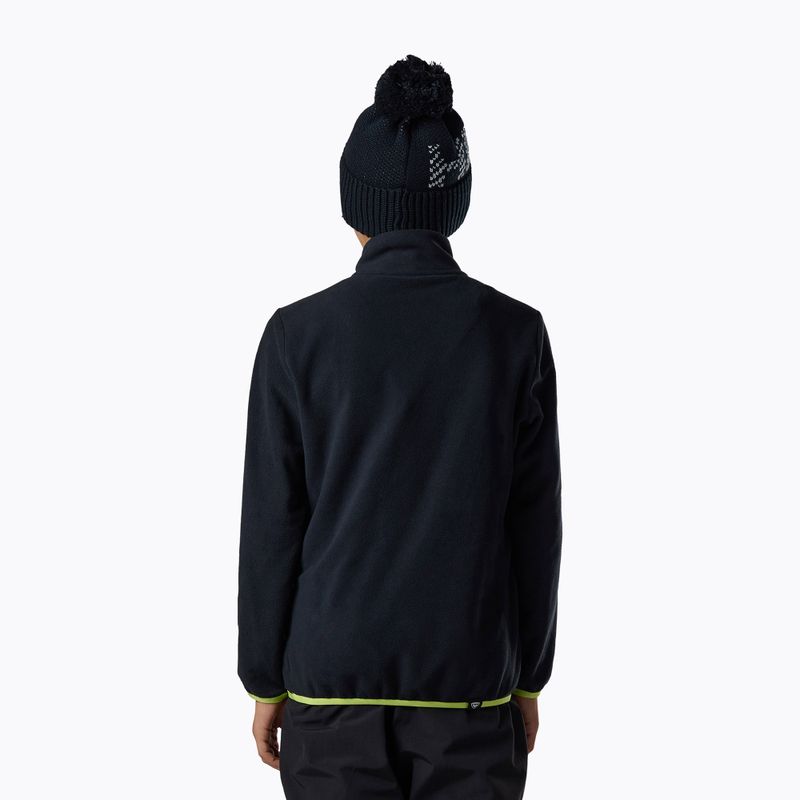 Кофта флісова дитяча Rossignol Quarter Zip Polar Fleece black 4