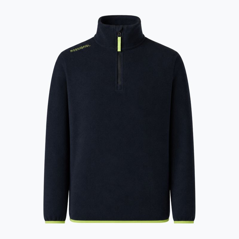 Кофта флісова дитяча Rossignol Quarter Zip Polar Fleece black 9