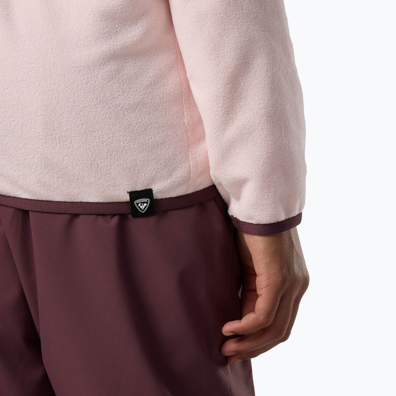 Кофта флісова дитяча Rossignol Quarter Zip Polar Fleece pale lilac 7