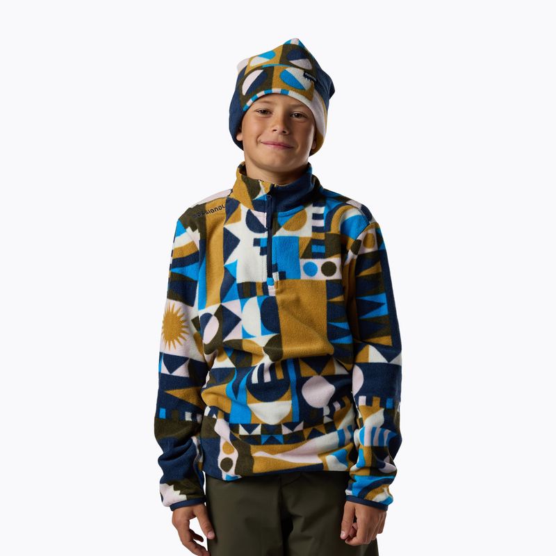 Кофта флісова дитяча Rossignol Quarter Zip Polar Fleece jr potpourri dazzle blue 2