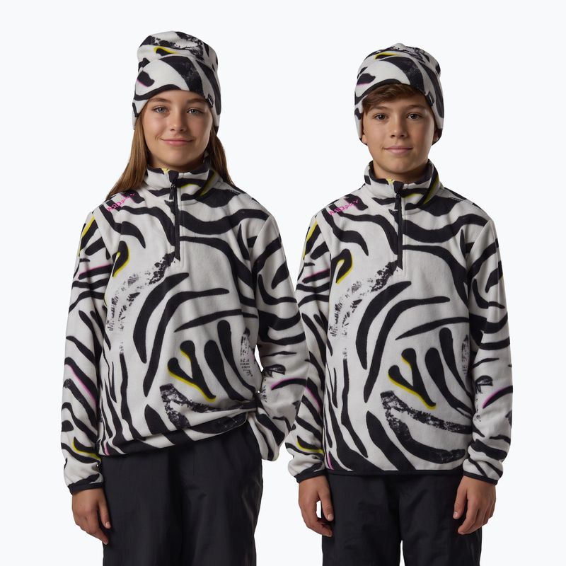Кофта флісова дитяча Rossignol Quarter Zip Polar Fleece savage black