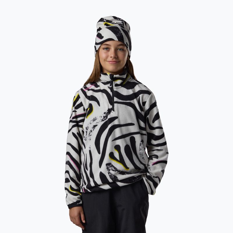 Кофта флісова дитяча Rossignol Quarter Zip Polar Fleece savage black 2