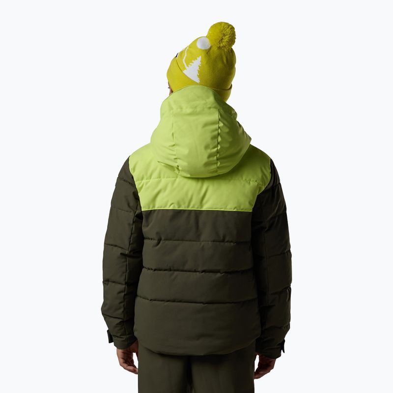 Куртка лижна дитяча Rossignol Siz Quiled olive shadow 3