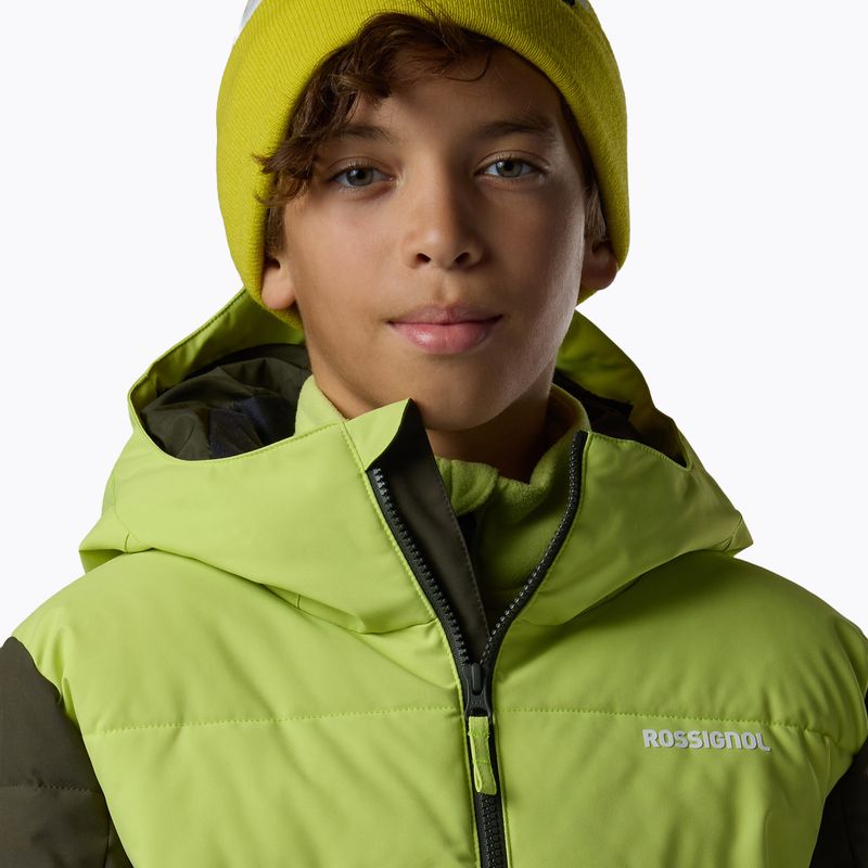 Куртка лижна дитяча Rossignol Siz Quiled olive shadow 5