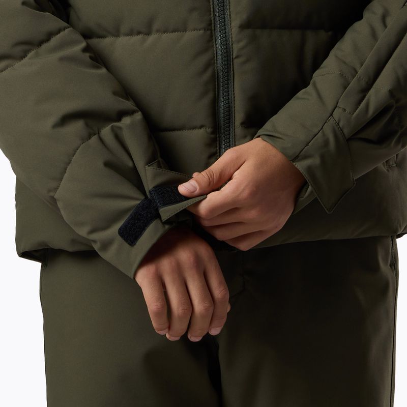 Куртка лижна дитяча Rossignol Siz Quiled olive shadow 11