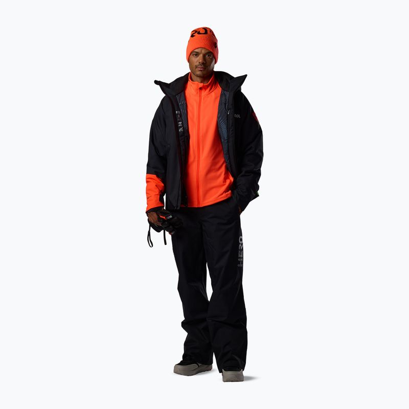 Кофта чоловіча Rossignol Hero Stretch Fleece neon red 2