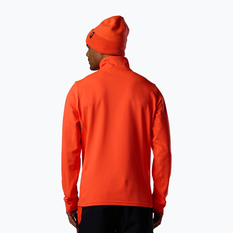 Кофта чоловіча Rossignol Hero Stretch Fleece neon red 3