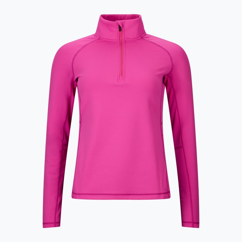 Кофта флісова жіноча Rossignol Mid Layer Stretch Half Zip electric fuchsia 6
