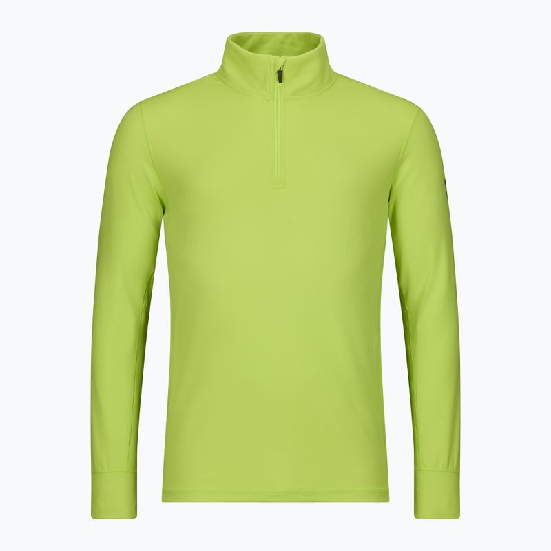 Кофта лижна чоловіча Rossignol Mid Layer Stertch Half Zip wild lime 6