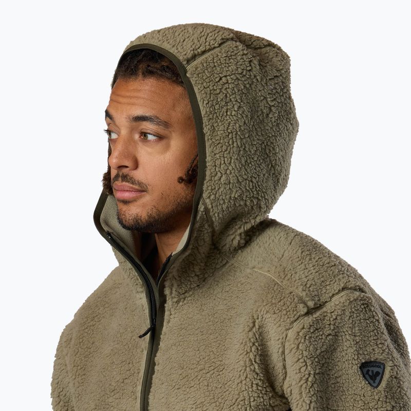 Куртка чоловіча Rossignol Alltrack Anorak Fleece vetiver 4
